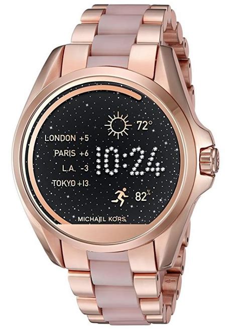 michael kors access touch screen rose gold acetate bradshaw smartwatch|Gen 6 Bradshaw Rose Gold.